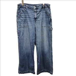 American Eagle High-Rise Wide-Leg Carpenter Jeans